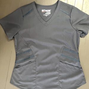 Grey’s Anatomy By Barco scrub top-Dark Gray
Medium 
EUC